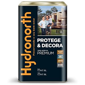 Tinta Acrílica Premium Fosca Protege e Decora 18 Litros Elefante Hydronorth