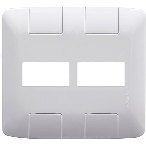 Placa 01 Seção + 01 Seção Modular 4x4 Linha Aria - Tramontina