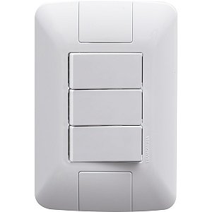 Interruptor Triplo 4x2 Tramontina Aria