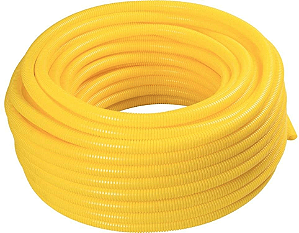 Tubo Corrugado Amarelo 20mm(1/2) X 50 Metros - Tramontina