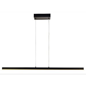 Pendente Hasta Recta Led Preto Fosco 4000k Bivolt - Avant