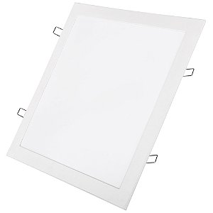Luminária Plafon Led Quadrado Embutir Luz Branca(6500K) de 6W até 30W - Avant