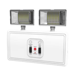 Luminária de Emergência LED 2W 5W 12W 18W Luz Branca (6000K) Bloco Branco - Avant