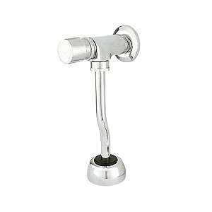Válvula de Metal Cromada Mictório Mictromarmatic Com Engate e Canopla - Romar
