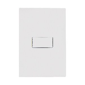 Conjunto Interruptor Simples 10a Horizontal I9 Ilumi Branco