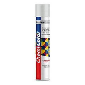Tinta Spray Uso Geral 250ml Branco Fosco - Baston