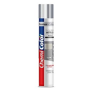 Tinta Spray Metálica 250ml Cromado - Baston