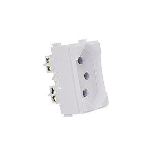 Modulo Embutir Branco I9 Tomada Abnt 20a Ilumi Kit 5