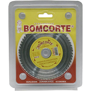 Serra Circular Madeira 4.3/8 110mm Furo 20mm 60 Dentes Bomcorte