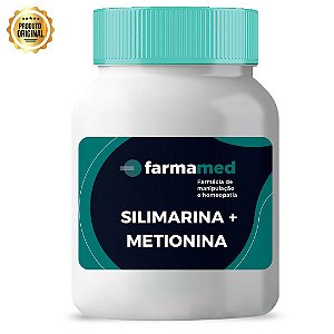 SILIMARINA + METIONINA - 60 CÁPSULAS