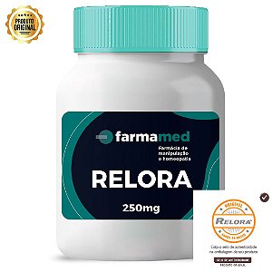 RELORA 250MG COM SELO DE AUTENTICIDADE