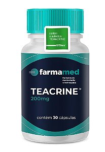TEACRINE 200MG - COM SELO DE AUTENTICIDADE