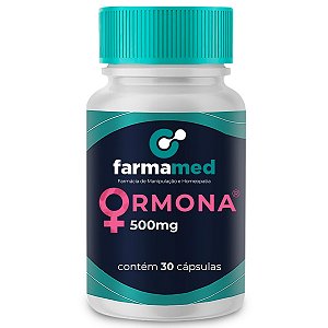 ORMONA 500MG 30 CÁPS Saúde Feminina Menopausa E Climatério