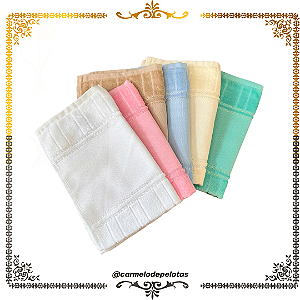 Toalha de Lavabo Aveludada (Avulsa)