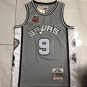 REGATA NBA SPURS ALL OF FAME - (TONY PARKER 9) - MASCULINO