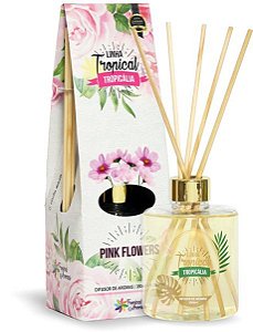 Difusor de Luxo  Pink Flowers 350ml - Tropical Aromas