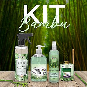 Kit Fragrâncias Bambu -Tropical Aromas