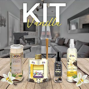 Kit Fragrâncias Vanilla -Tropical Aromas