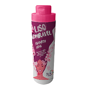 Shampoo para Cabelos Lisos Liso Admirável - Beleza Tropical (800ml)