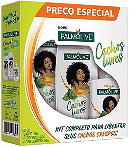 Kit Palmolive Shampoo+condicionador+creme Para Cachos
