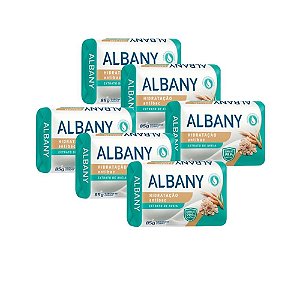 Sabonete Albany 85g Antibacteriano Kit C/6