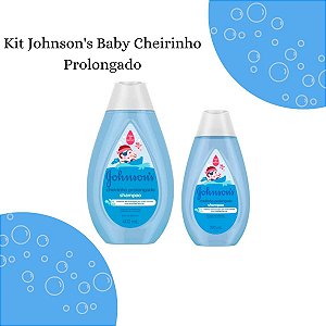 Shampoo 200ml + Shampoo 400ml Cheirinho Prolongado J&J 