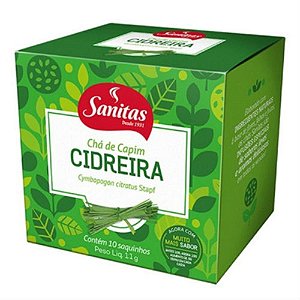 CHA SANITAS CIDREIRA C/10