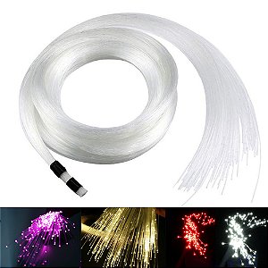 Kit para céu 150 Cabo de de 1 e 2  metro fibra ótica efeito estrelado