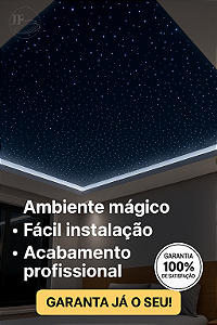 Kit De Iluminação Fibra ótica Céu noturno Efeito Estrelado 100 pontos