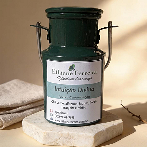 Intuição Divina – Chá Verde Floral para Foco e Conexão Interior