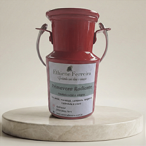 Chá Primavera Radiante Chá Calmante e Revitalizante