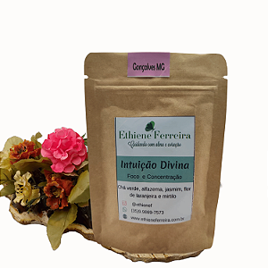 Intuição Divina – Chá Verde Floral para Foco e Conexão Interior