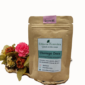 Chamego Doce – Chá Preto com Doce de Leite e Coco Queimado