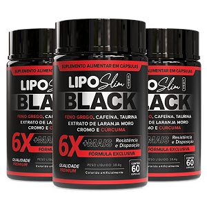 3 Slim Black
