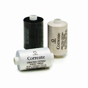 Linha para Costura Corrente Marrom Coats 914m