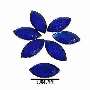 CHATON ACRILICO 20X40CM HBZK 2401 AZUL ROYAL 100PCS