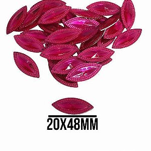 CHATON ACRILICO 20X48MM HBZK 2403 PINK 100PCS