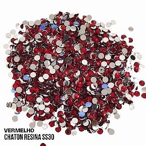 CHATON RESINA SS20 HBFM 2409 VERMELHO 175GR