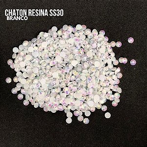 CHATON RESINA SS30 HBFM 2401 BRANCO 175GR