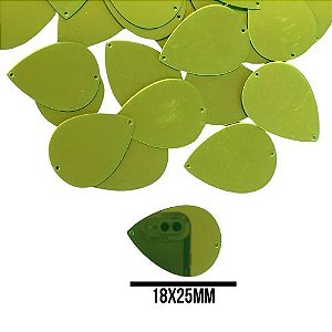 CHATON ACRILICO 18x25CM HBYL 2401 VERDE APROX. 65G