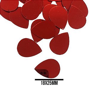 CHATON ACRILICO 18x25CM HBYL 2401 VERMELHO APROX. 65G