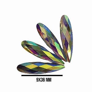 CHATON RESINA 9X36MM HBFM 2408 TRANSPARENTE APROX. 25G