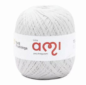 LINHA AMI COR BRANCO 100% ALGODAO 250M