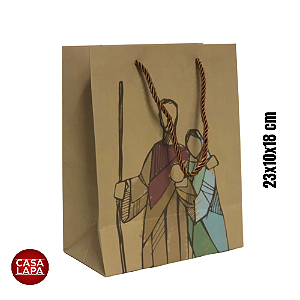 SACOLA DE PAPEL SINO DE BELEM (BEGE) 90716-001