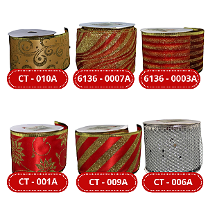 FITA DECORATIVA NATALINA BUFALO