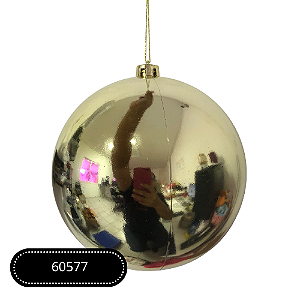 BOLA NATALINA METALIZADA 30 CM