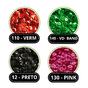 LANTEJOULA Nº10 METAL C/ 100G LANTECOR