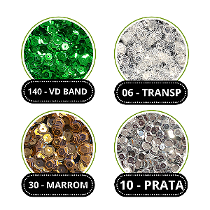 LANTEJOULA Nº14 METAL C/ 100G LANTECOR