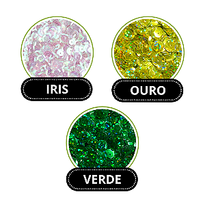 LANTEJOULA Nº06 HOLOGRÁFICA C/1000 UND