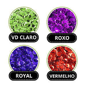 LANTEJOULA Nº12 METALIZADA C/1000 UND